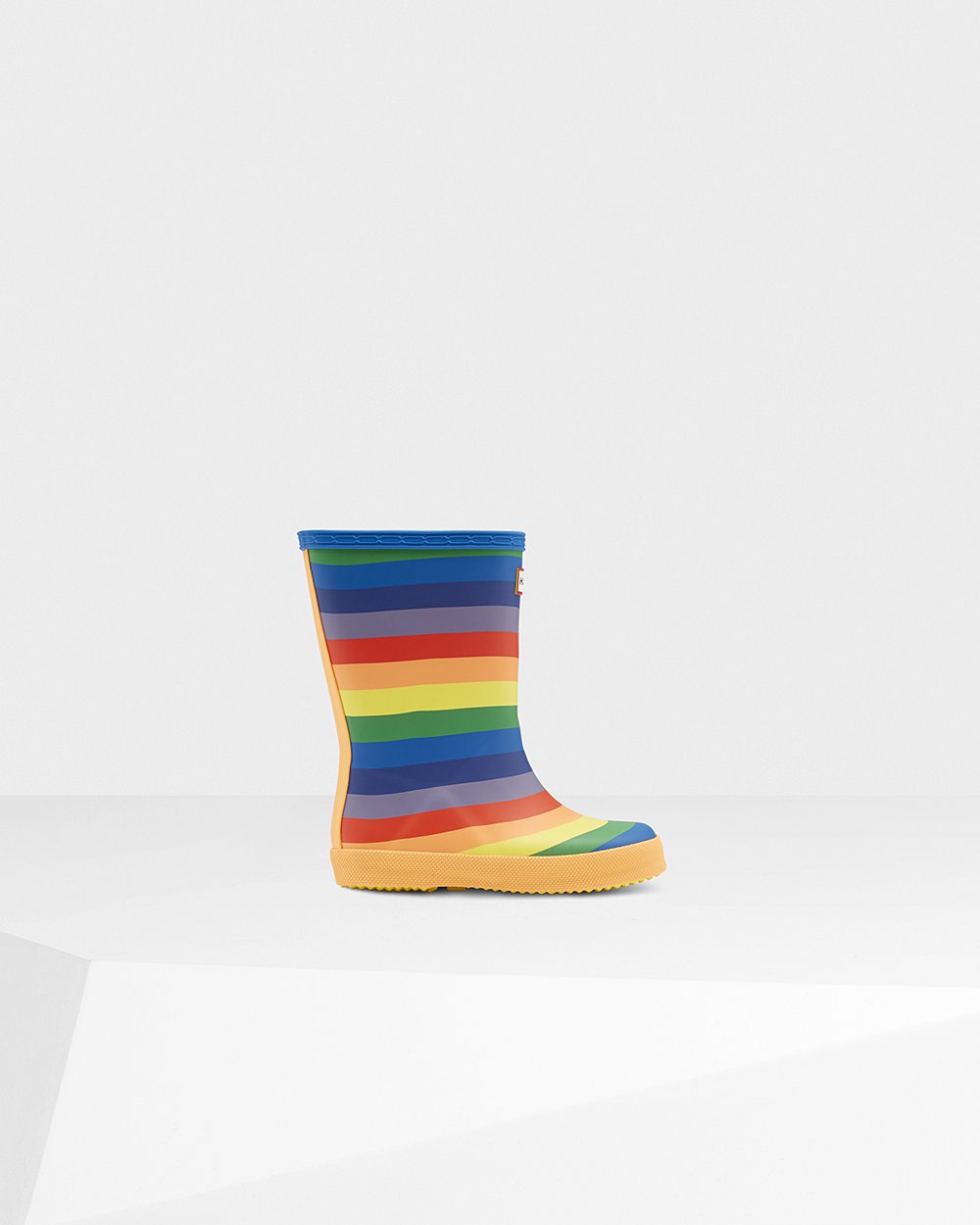 Hunter Niños Original First Classic Rainbow - Botas de Lluvia Multicolor - 596-FOWREC